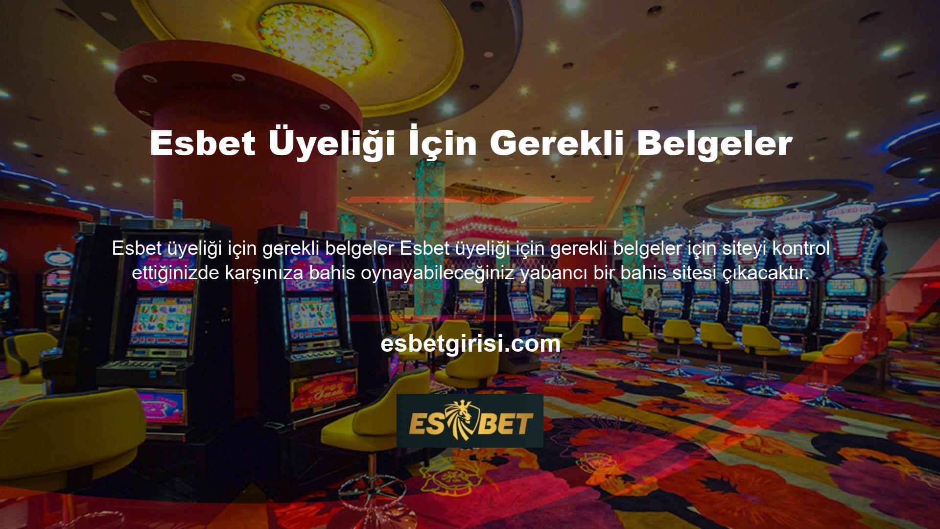 Bu, elektronik casino alanında çalışan bir şirketin web sitesidir